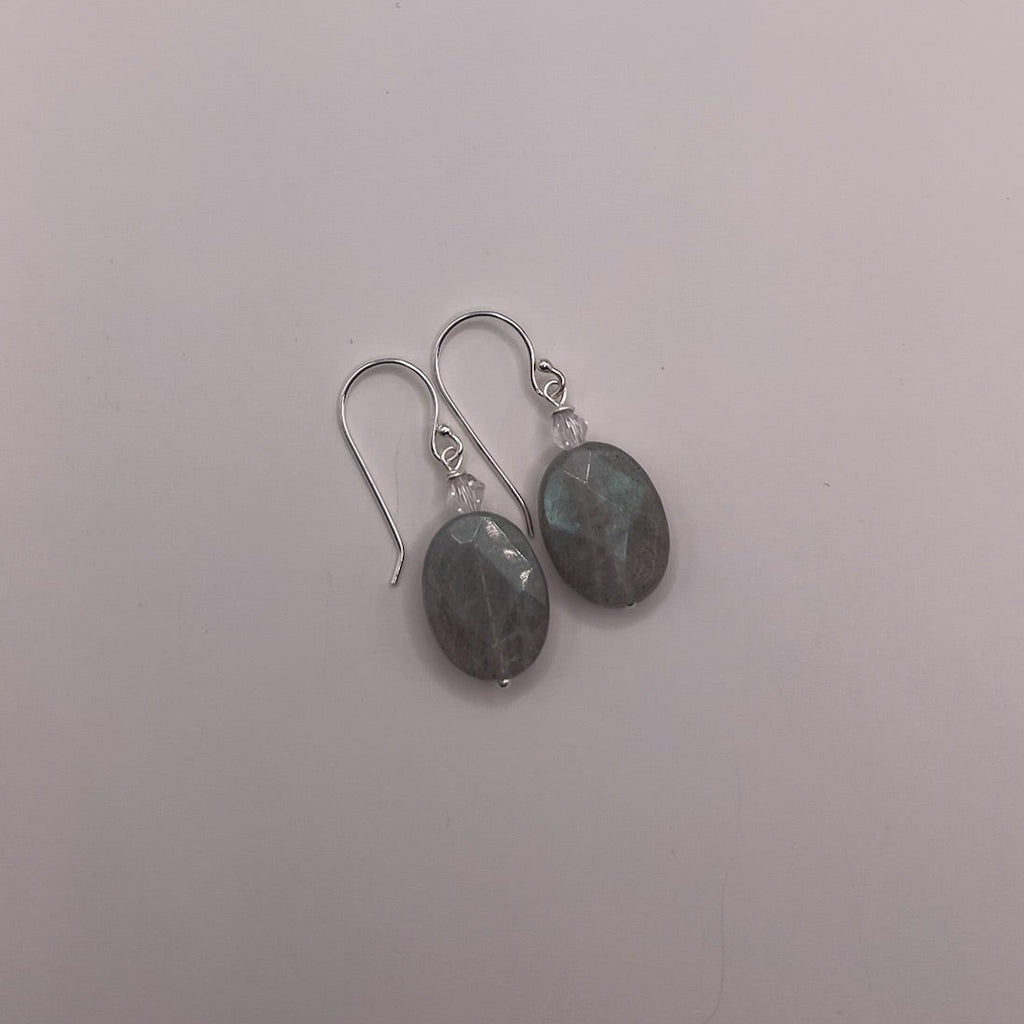 Aurora Labradorite Drop Earrings