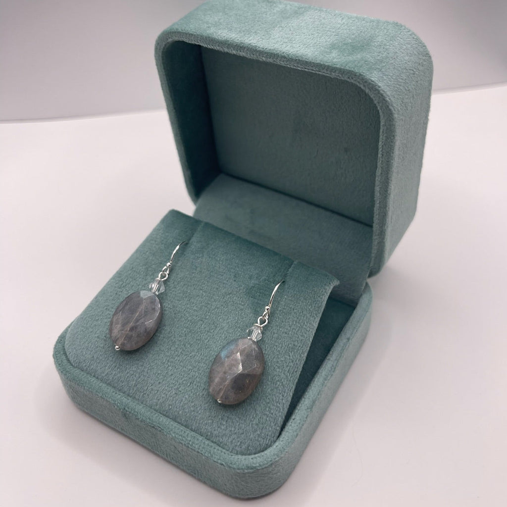 Aurora Labradorite Drop Earrings