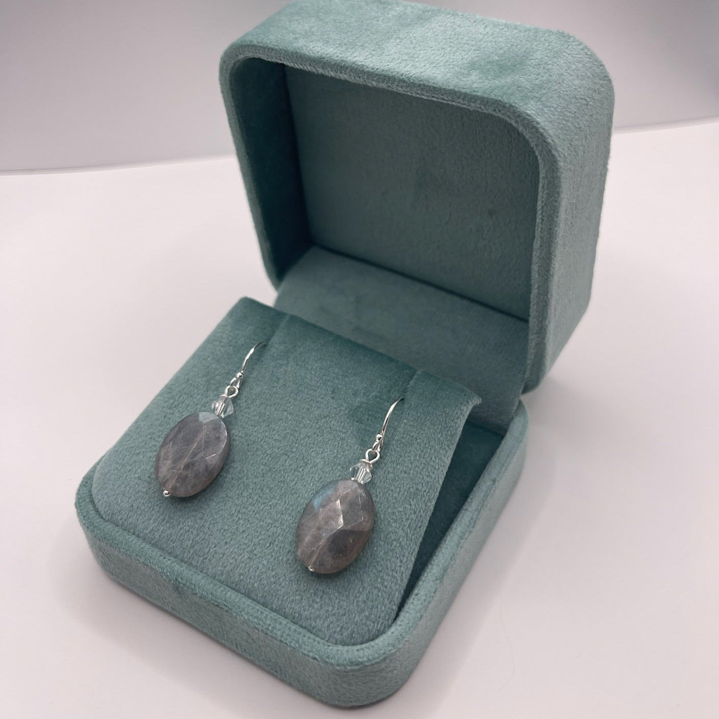 Aurora Labradorite Drop Earrings