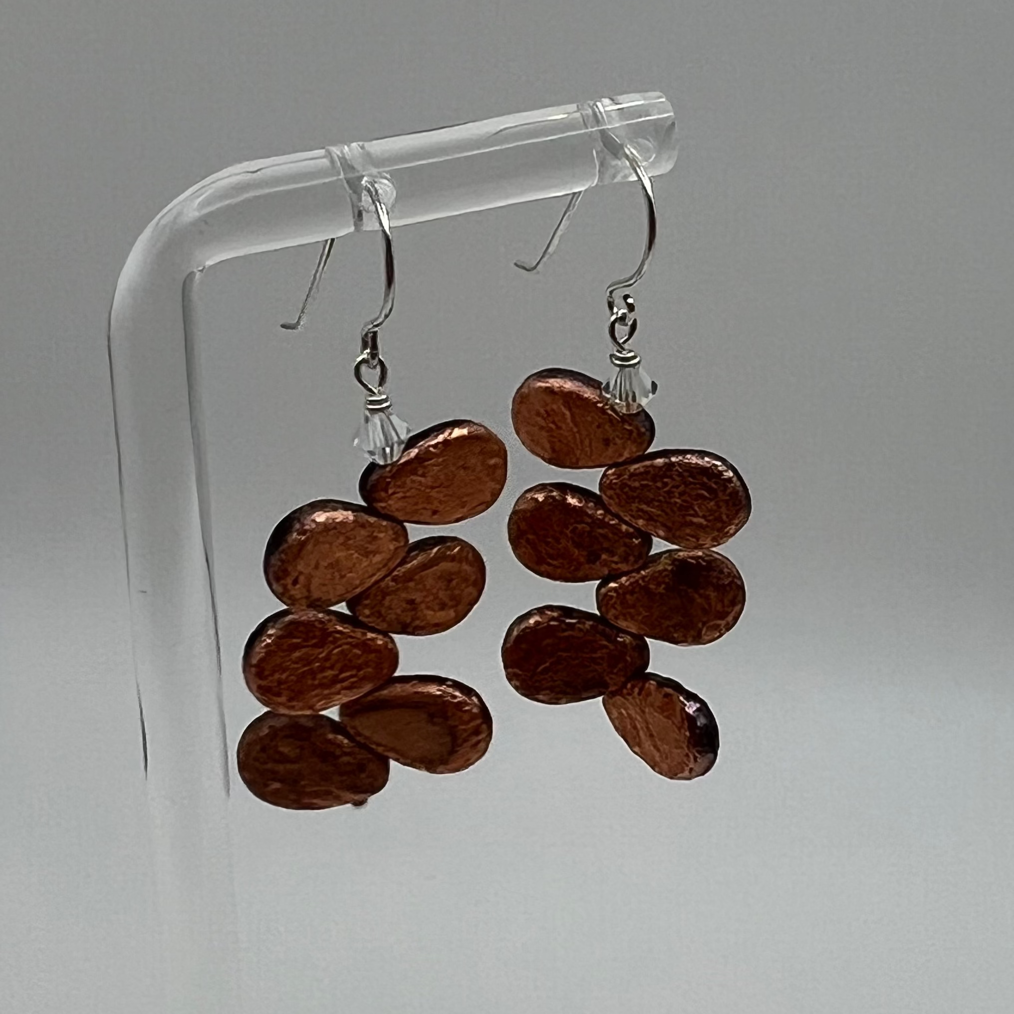 Rose Gold Blossom Earrings