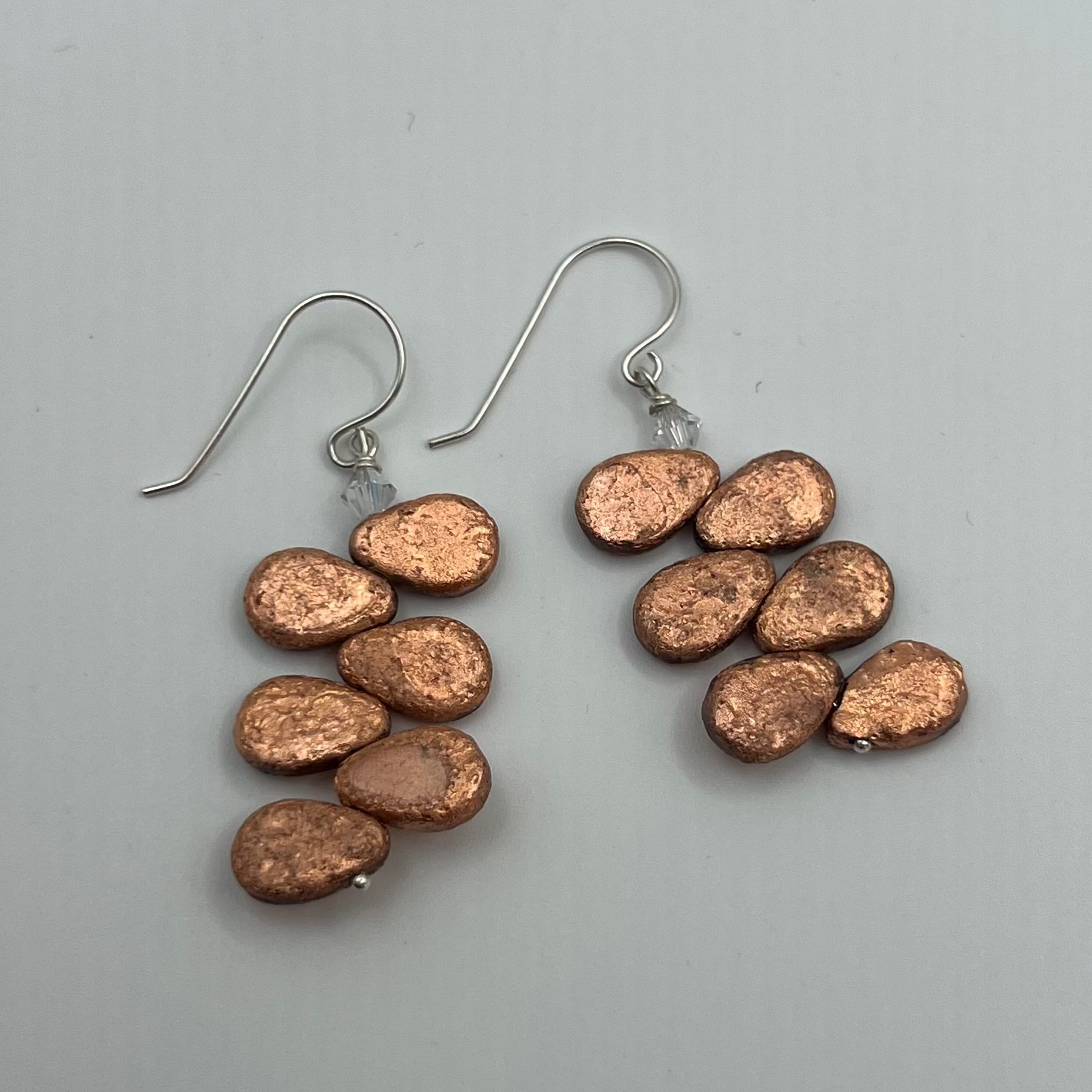 Rose Gold Blossom Earrings